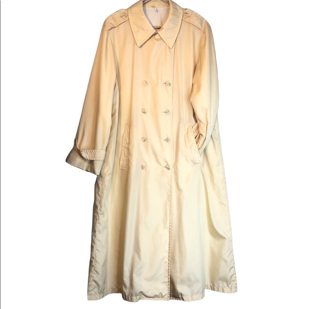 Vintage London Fog Rain Jacket Trench Coat, 14